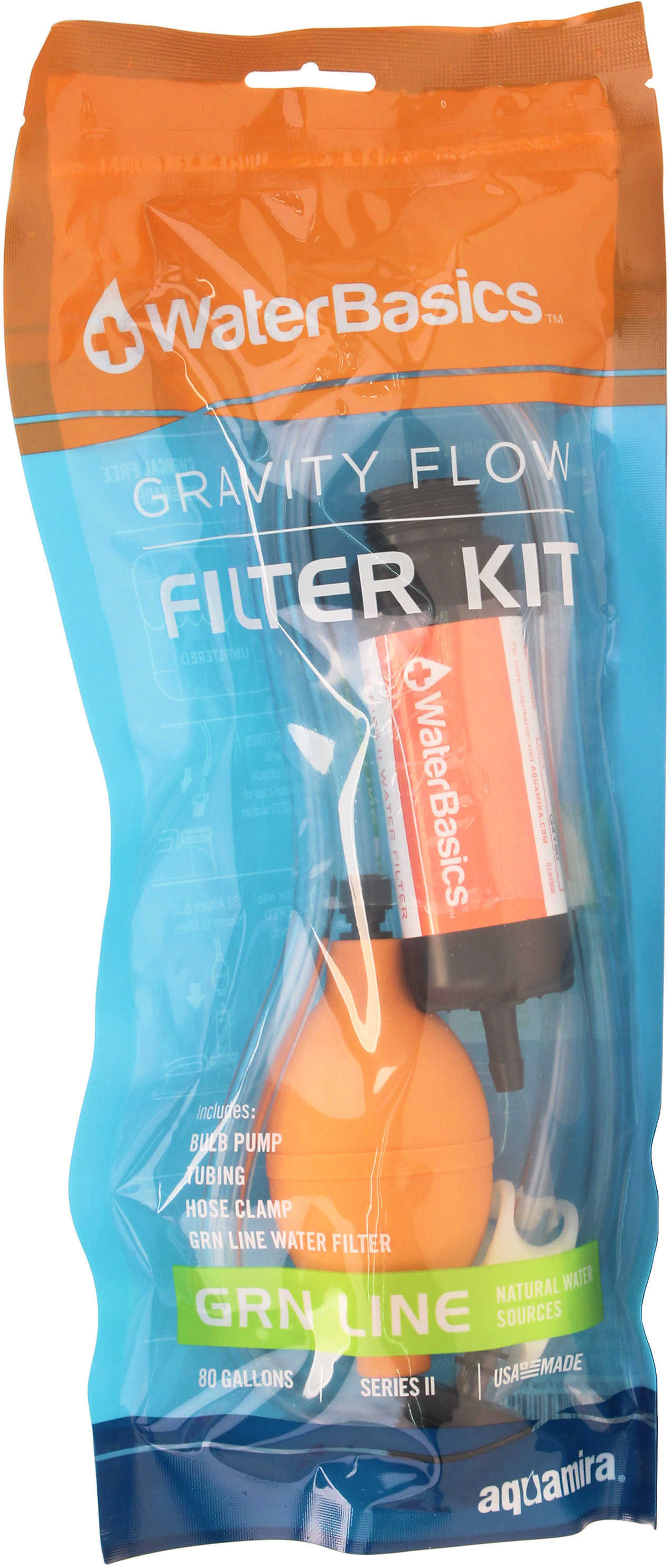 Aquamira WaterBasics Gravity Flow Filter Kit