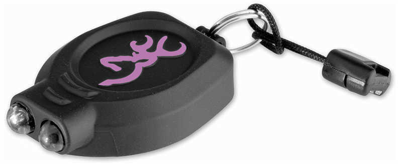 Browning ZPK (Zipper Pull Keychain) Light, Pink Md: 3713375