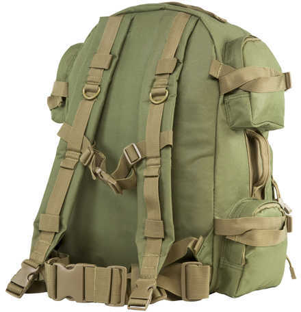 NcStar Tactical Backpack Green With Tan Trim Md: Cbgt2911