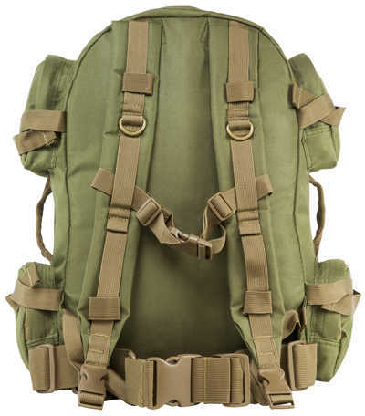 NcStar Tactical Backpack Green With Tan Trim Md: Cbgt2911