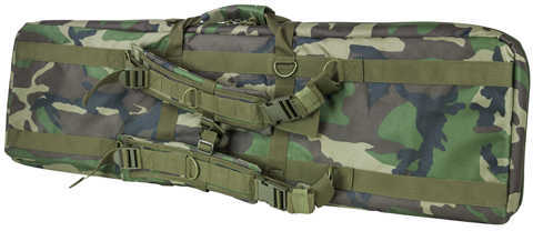 NcStar Double Carbine Case 42", Woodland Camo Md: CVDC2946WC-42