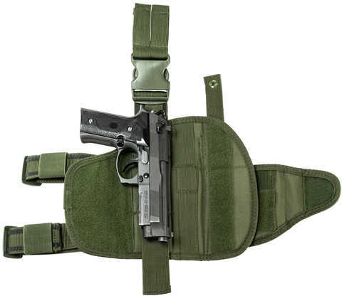 NcStar Drop Leg Tactical Holster Green Md: CVDLHOL2955G