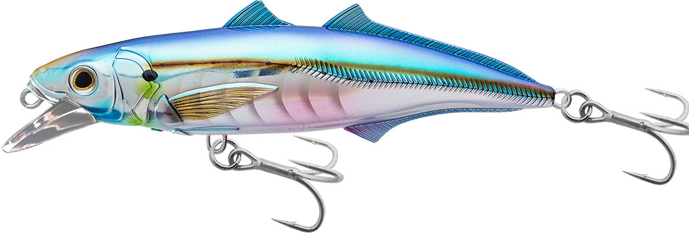 LIVETARGET Lures / Koppers Fishing and Tackle Corp Cigar Minow Jerkbait 6" Number 2/0 Hook Size 2-6 Depth Pearl/Blue Md: CMJ152S9