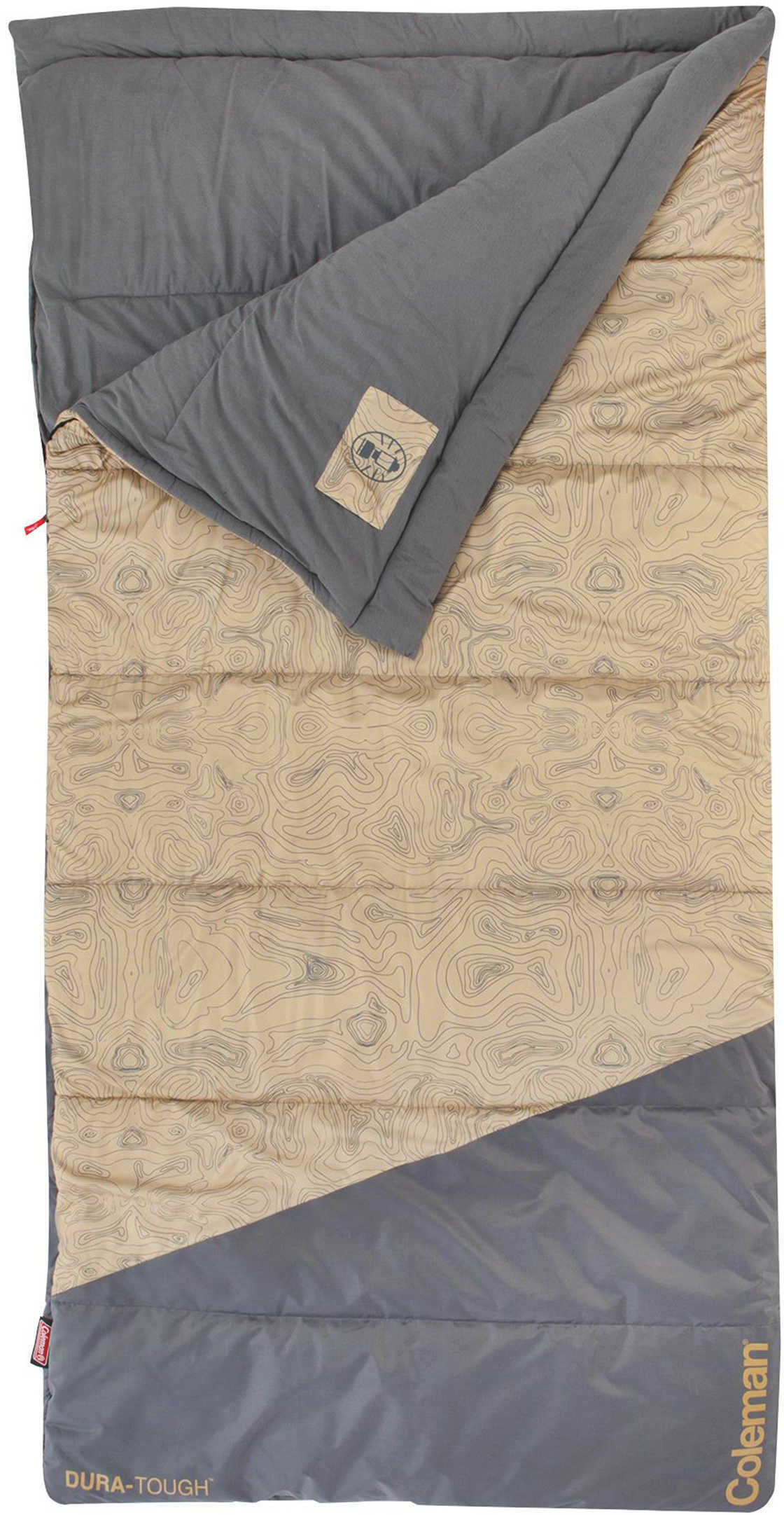 Coleman Sleeping Bag, Rectangular Big N Tall, 30 °F Md: 2000025731