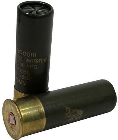 12 Gauge 25 Rounds Ammunition Fiocchi Ammo 3" 1 1/8 oz Steel #6