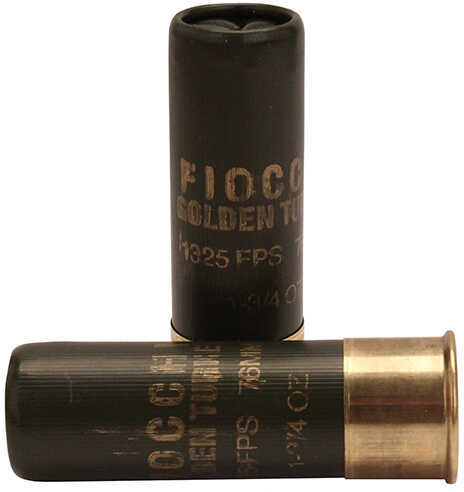 12 Gauge 10 Rounds Ammunition Fiocchi Ammo 3" 1 3/4 oz Nickel-Plated Lead #6