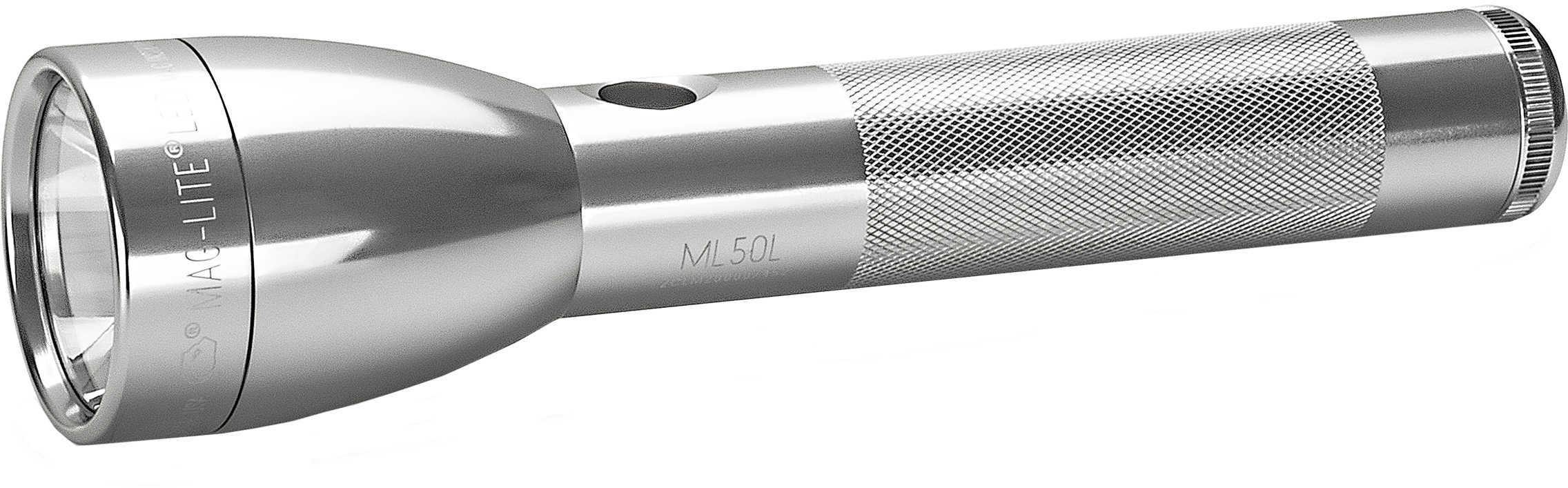 Maglite Ml50L Led 2 Cell C Blister Pack, Silver Md: Ml50L-S2106