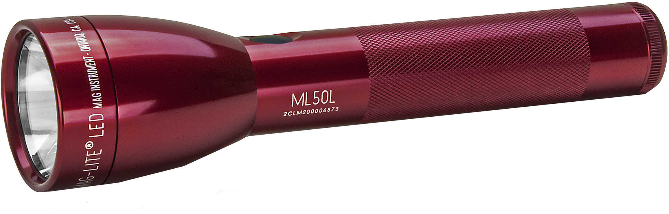 Maglite Ml50L Led 2 Cell C Blister Pack, Red Md: Ml50L-S2036