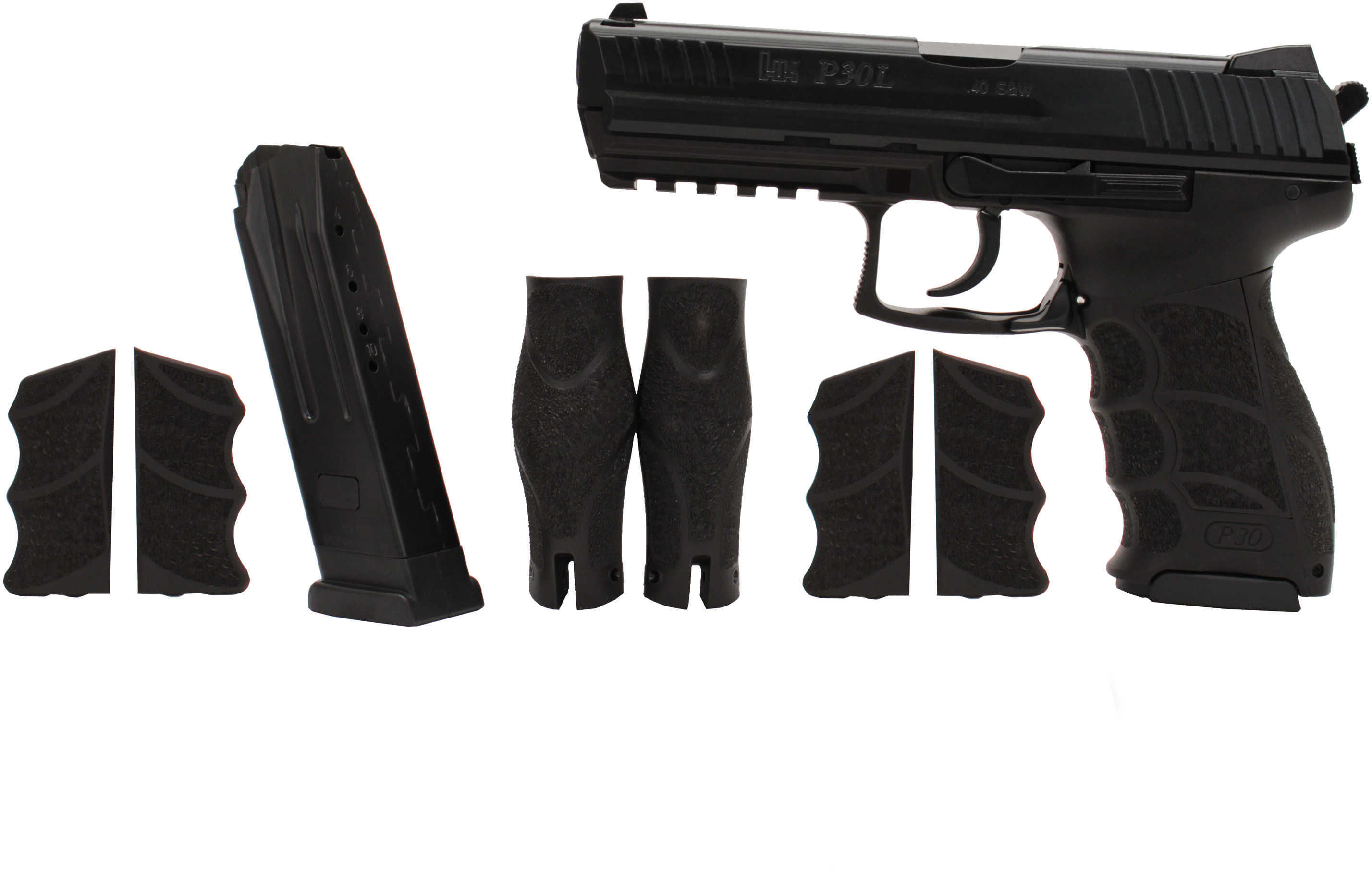 Heckler & Koch P30L V3 DA/SA Rear Decocker No Safety 40 S&W 10 Round Semi Automatic Pistol 734003L-A5