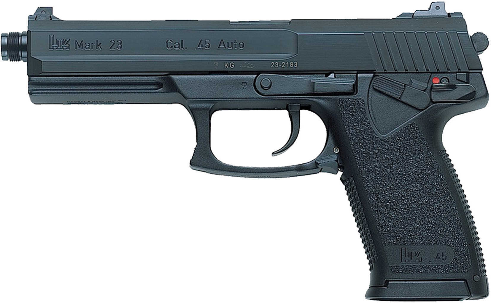 Heckler & Koch Mark 23 V1 45 ACP Double / Single Actions 10 Round Semi Automatic Pistol 723001A5