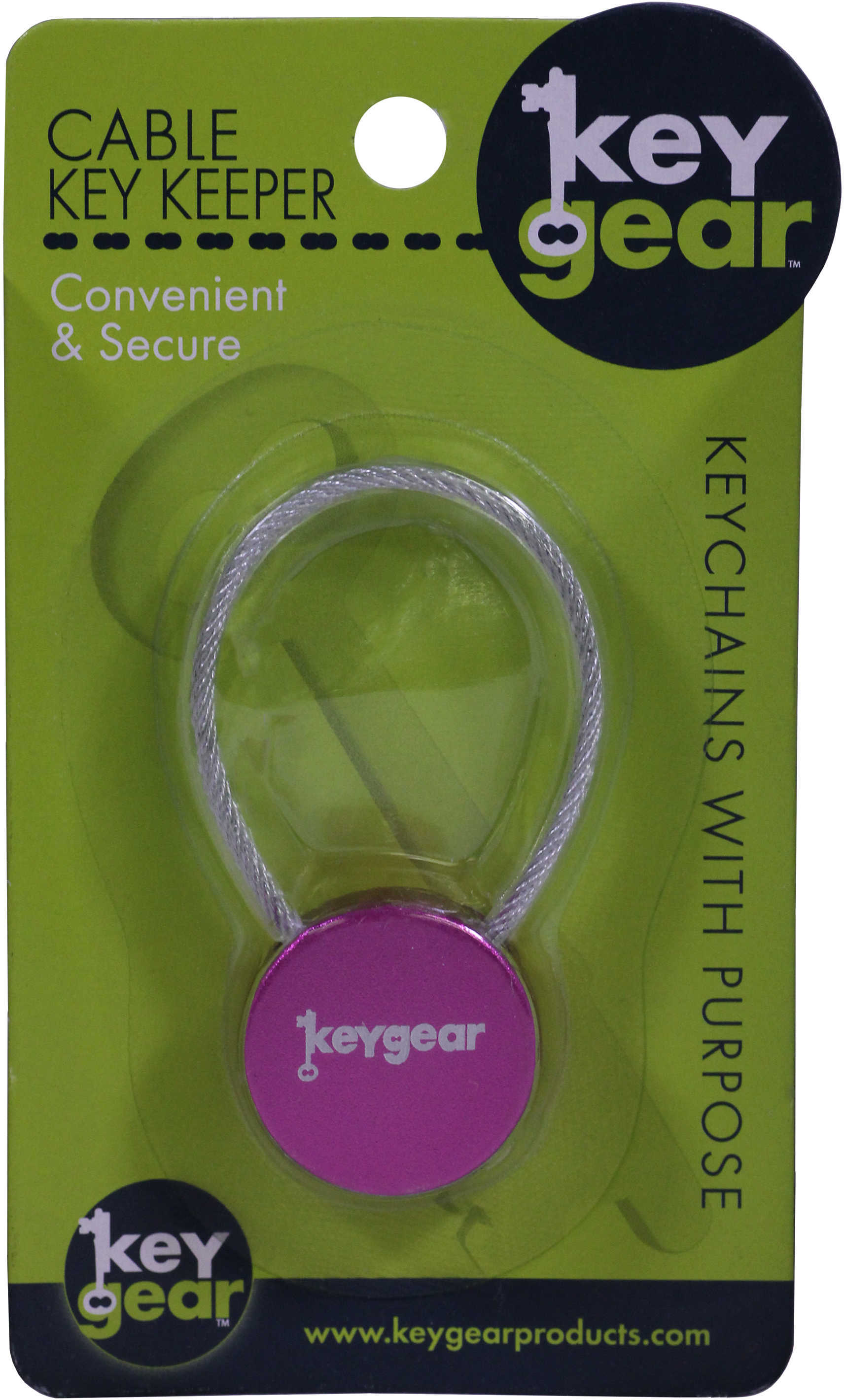 Ultimate Survival Technologies Cable Key Keeper, Purple Md: 50-KEY0091-38