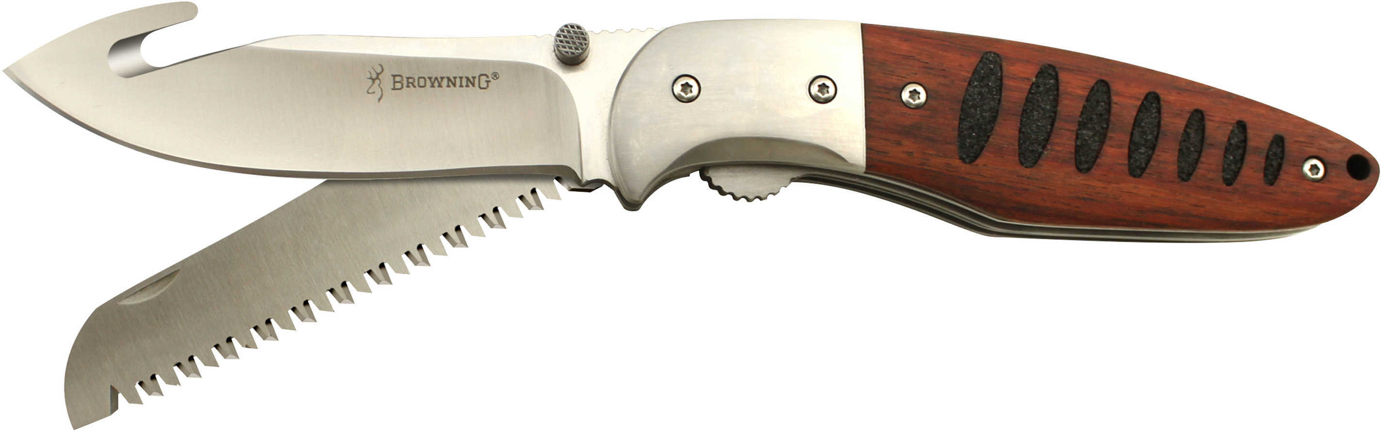 Browning Hunt 'n Gut Knives Wood Md: 3220053