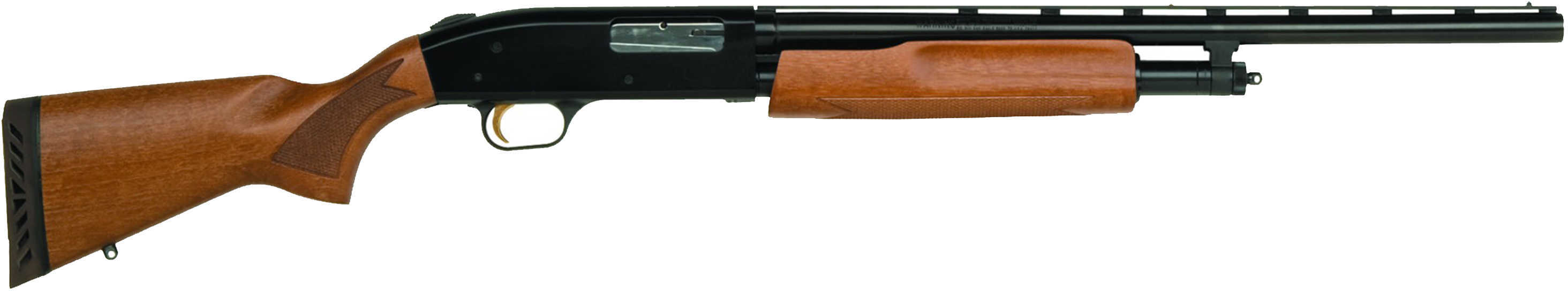 Mossberg 505 Youth Pump A 20 Gauge Shotgun 20" Vented Rib Barrel Wood Stock Blued 57110