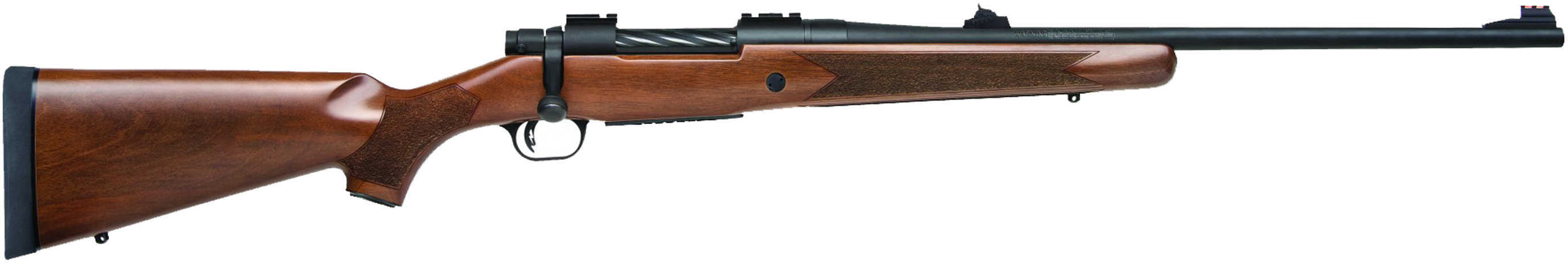 Mossberg Patriot 338 Winchester Magnum 22" Barrel Walnut Stock 4 Round Bolt Action Rifle