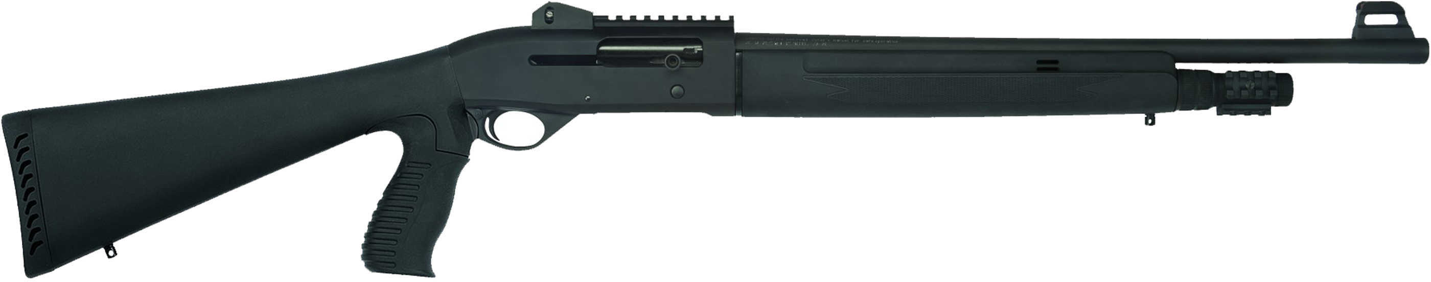 Mossberg SA-20 20 Gauge 20" Barrel Tactical Pistol Grip Stock 14" Length of Pull Black Synthetic Shotgun 75780