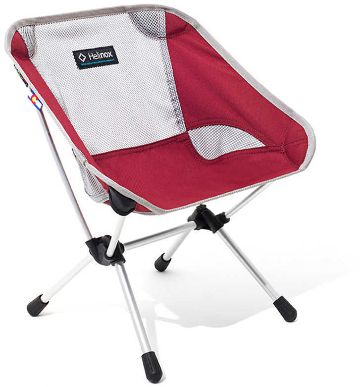 Big Agnes Chair One, Mini Rhubarb Red for Kids or Backpacking Md: HCHAIRMRB16