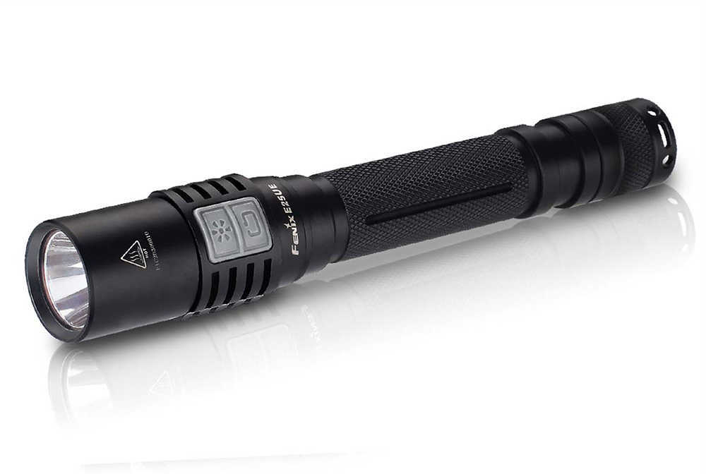 Fenix Lights E Series E25 Flashlight 1000 Lumens, UE With Battery, Black Md: FX-E25UE