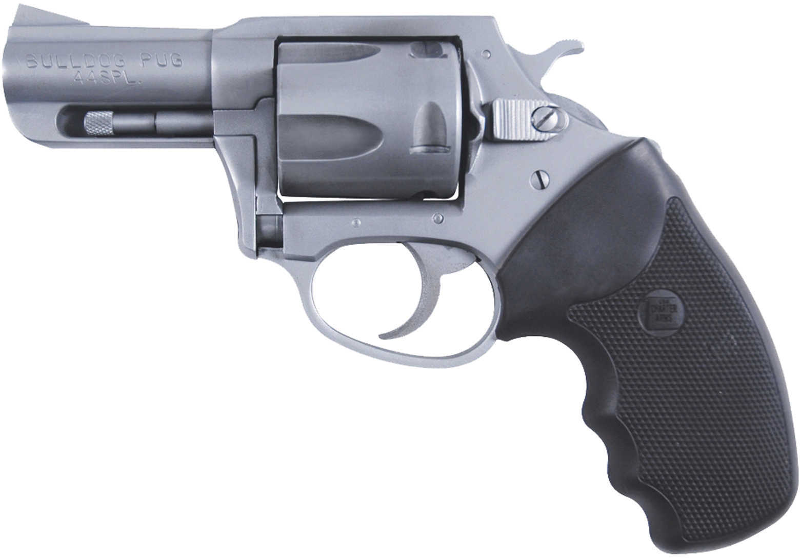 Charter Arms 44 Special Bulldog 5 Round 2.5" Barrel SA/DA Actions Stainless Steel Revolver 74420