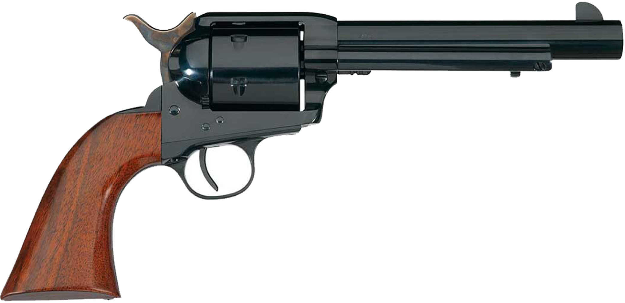 Taylors & Company Pistol Revolver 1873 Cattleman 44 Magnum With Army Non Fluted Cylinder Blued 6" Barrel Round