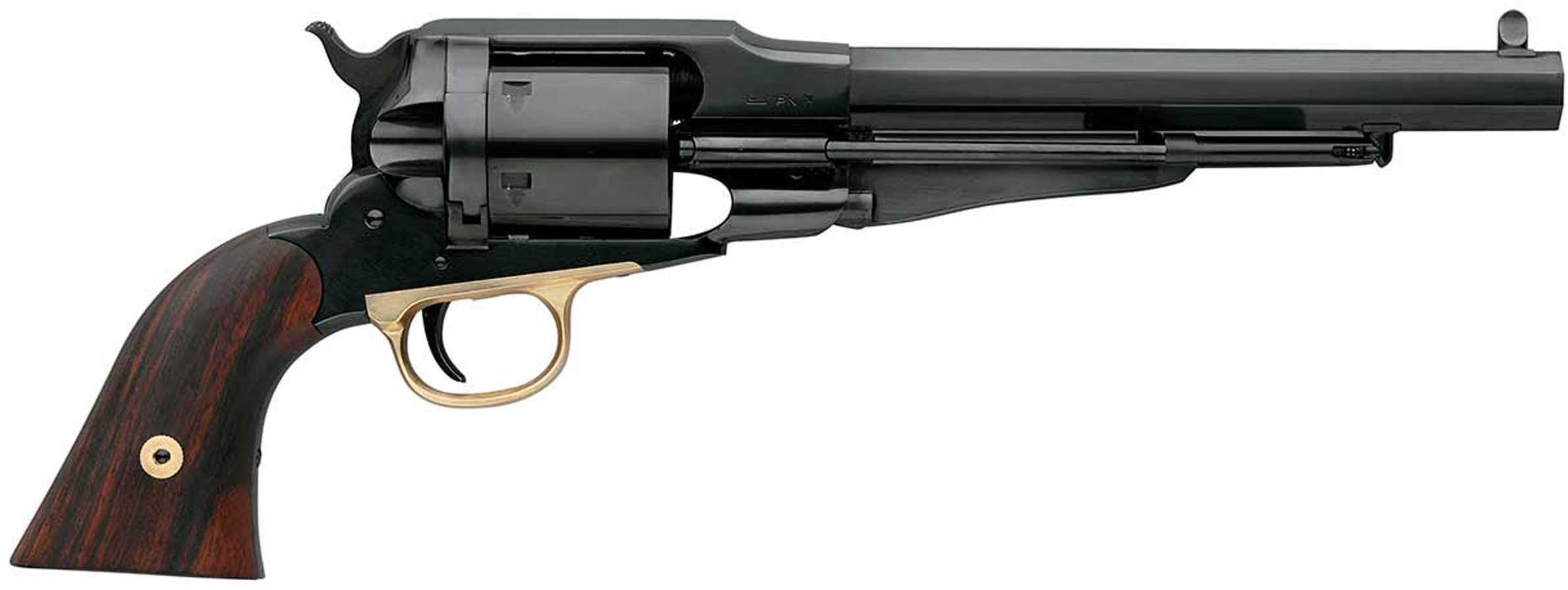 Taylor's & Company Remington Conversion 45 Colt 8" Barrel Brass Trigger Guard Blade Front Sight Revolver