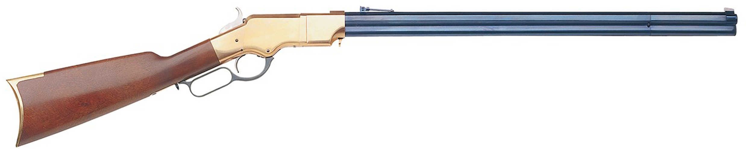 Taylor's & Company 1860 Lever 45 Colt 24.25" Barrel Steel Blued, Hardwood, 12+1 Rounds Rifle 288