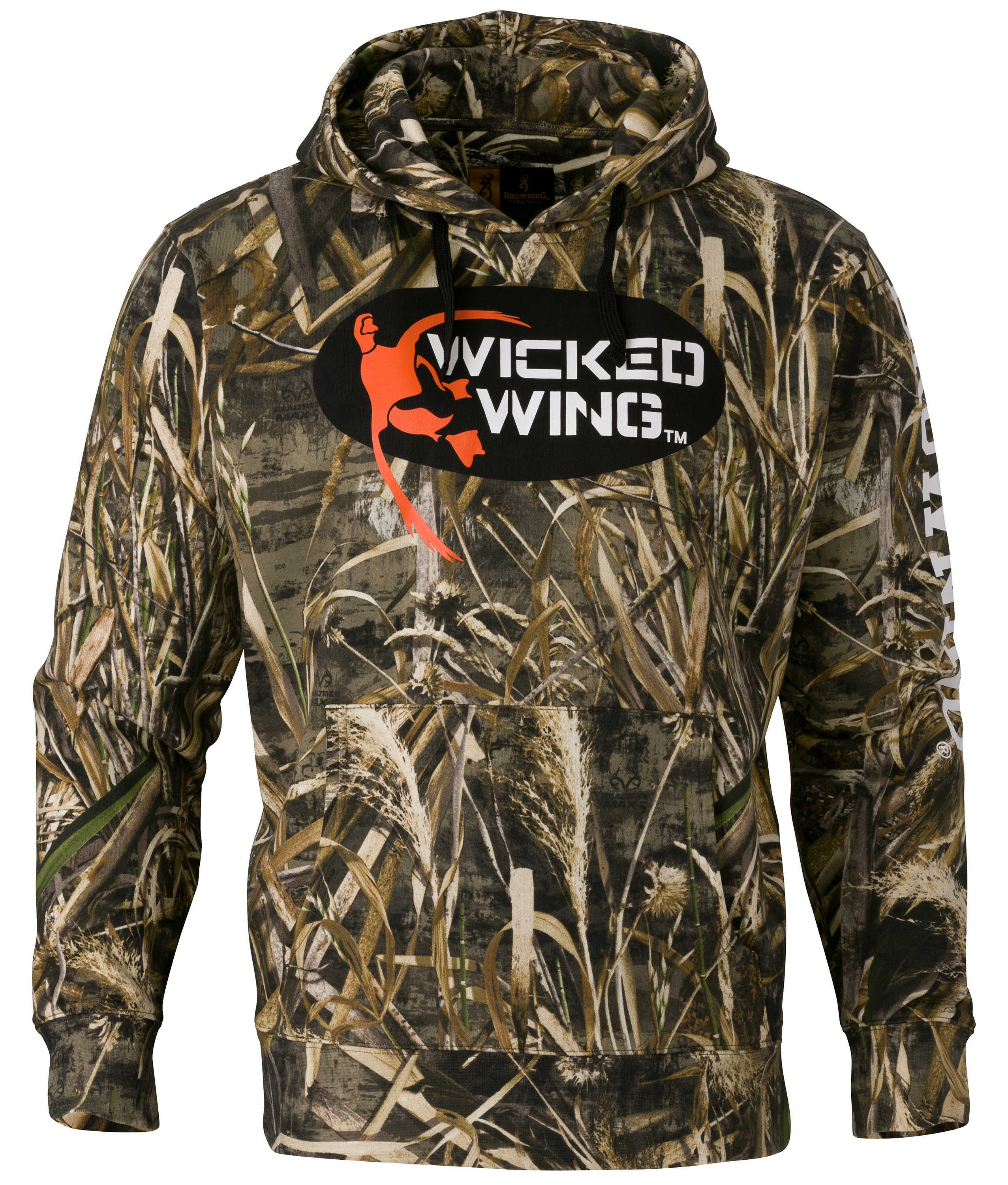 Browning Wicked Wing Hoodie Realtree Max 5, X-Large Md: 3016177604