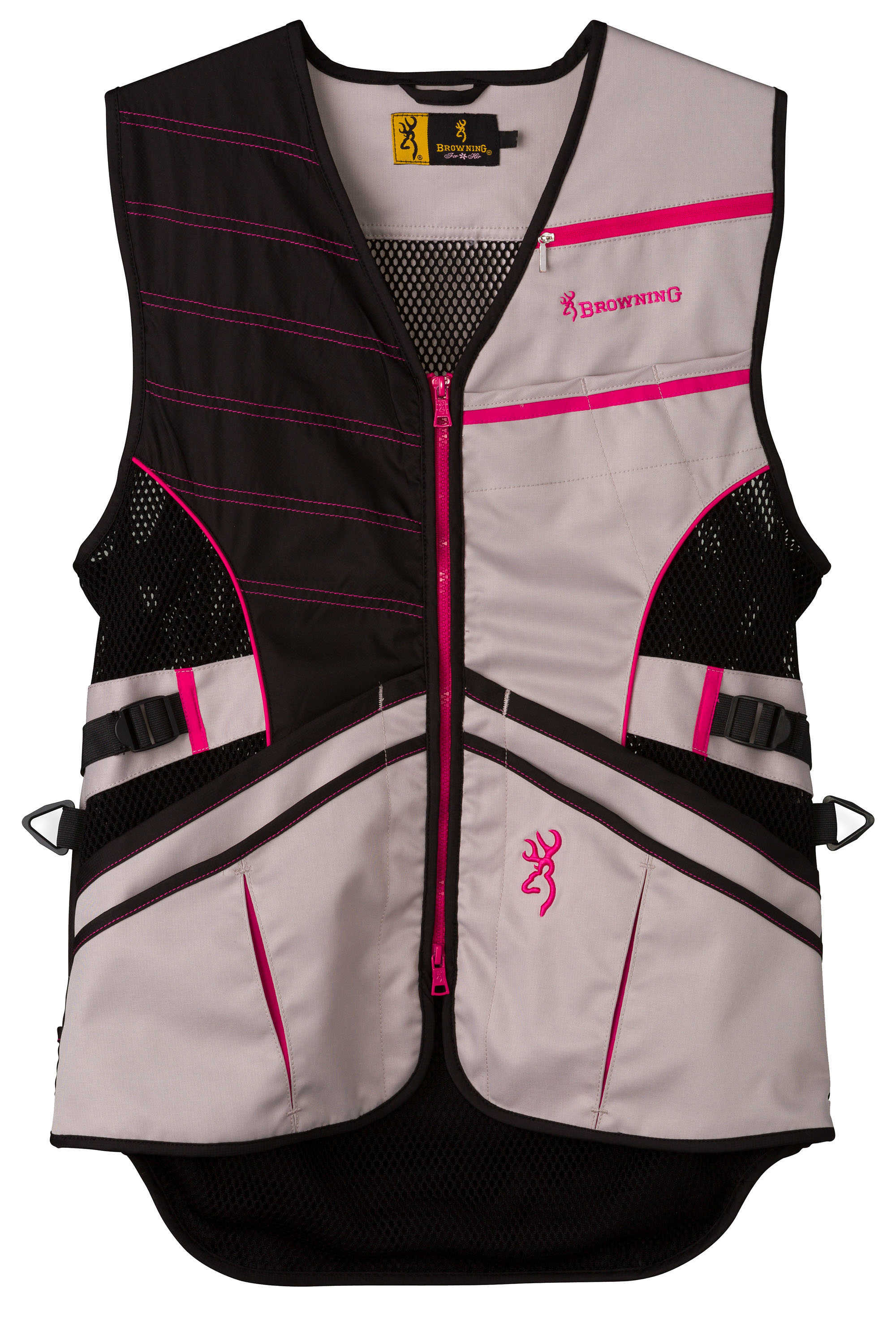 Browning Ace Shooting Vest Hot Pink, Medium Md: 3050727702
