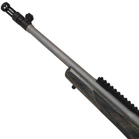 Ruger Gunsite Scout Bolt Left Handed 223 Remington/5.56mm NATO 16.1" Barrel 10+1 Rounds Black Laminated Stock Stainless Steel Frame Action Rifle 6828