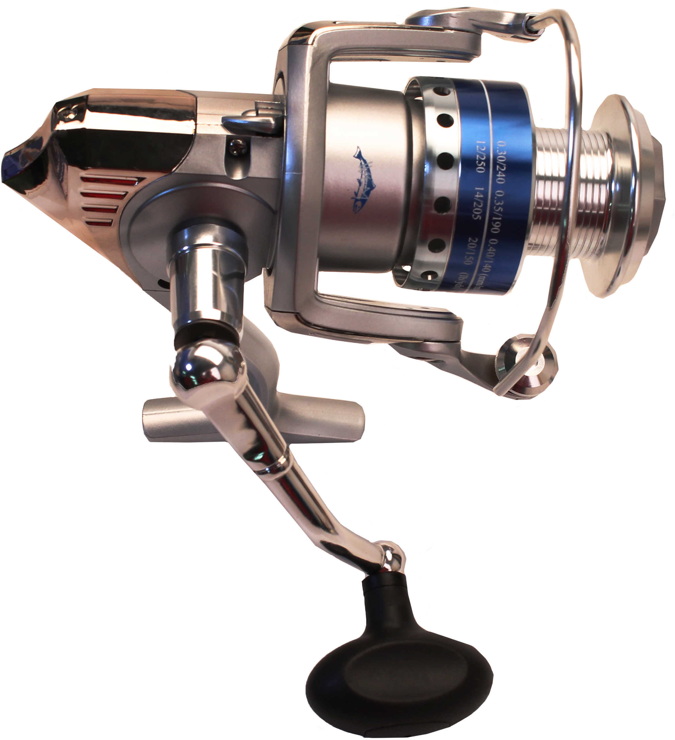 Eagle Claw Fishing Tackle Wright and McGill Sabalos Spinning Reel Size 5000, 4.8:1 Gear RTatio, 7+1 Bearings Md: WMESAB5000