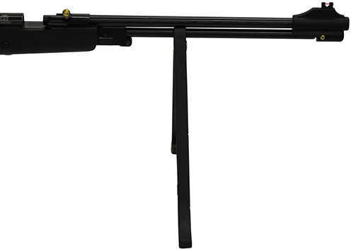 Hatsan USA Torpedo 105X Vortex Underlever Air Rifle .25 Caliber, 17" Barrel, Single Shot, Black Synthetic Stock