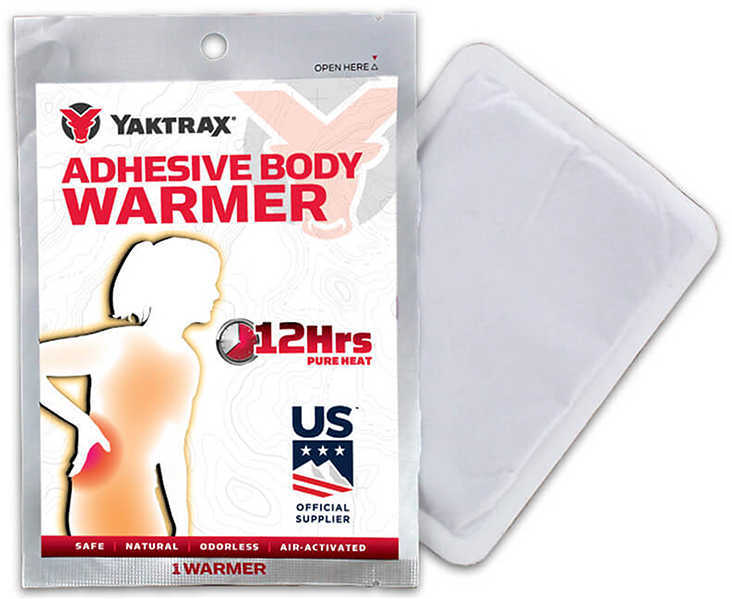 Yaktrax Adhesive Body Warmer, 3 Pack Md: 07324