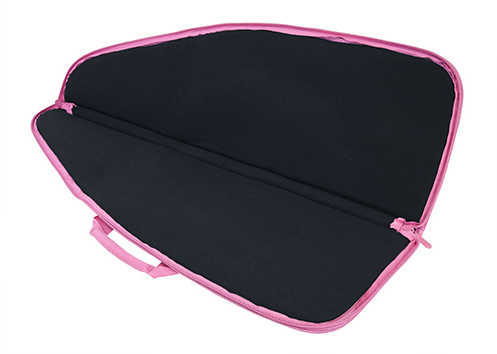 NcStar 2907 Series Rifle Case 36", Black with Pink Trim Md: CVPK2907-36