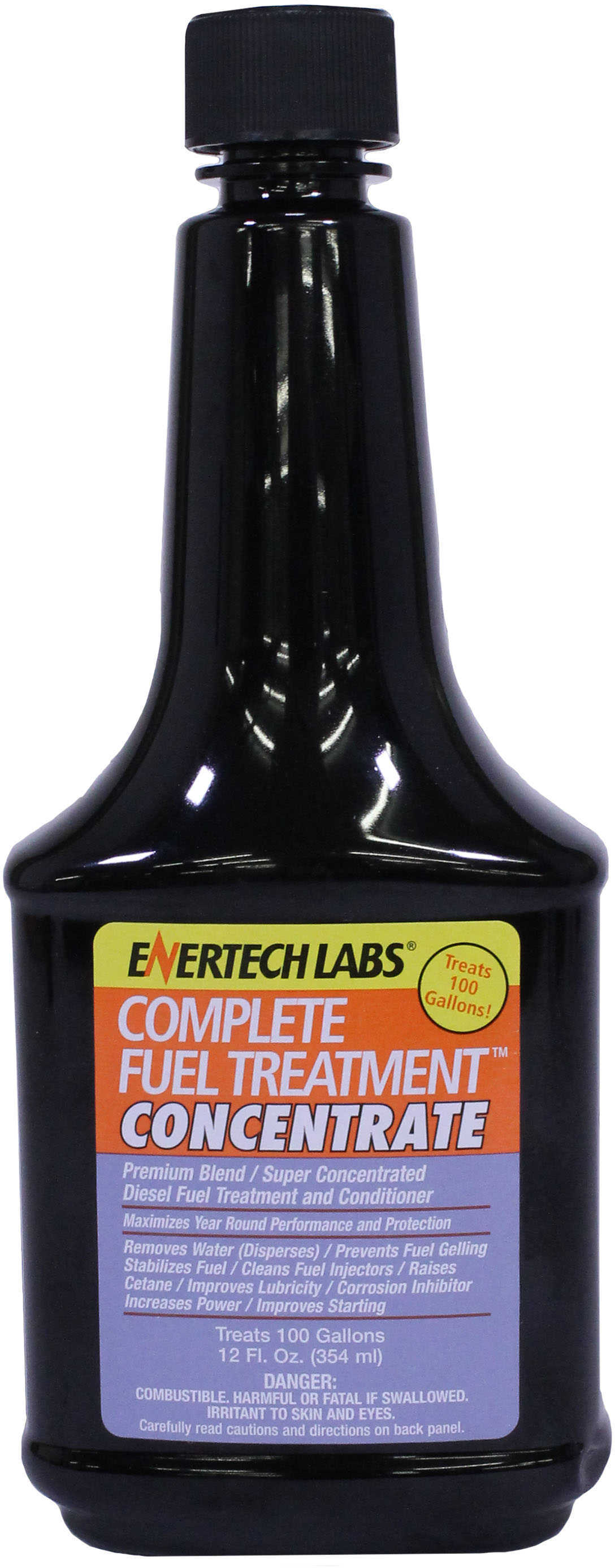 Enertech Complete Fuel Treatment 12 oz, Concentrate Md: 10704