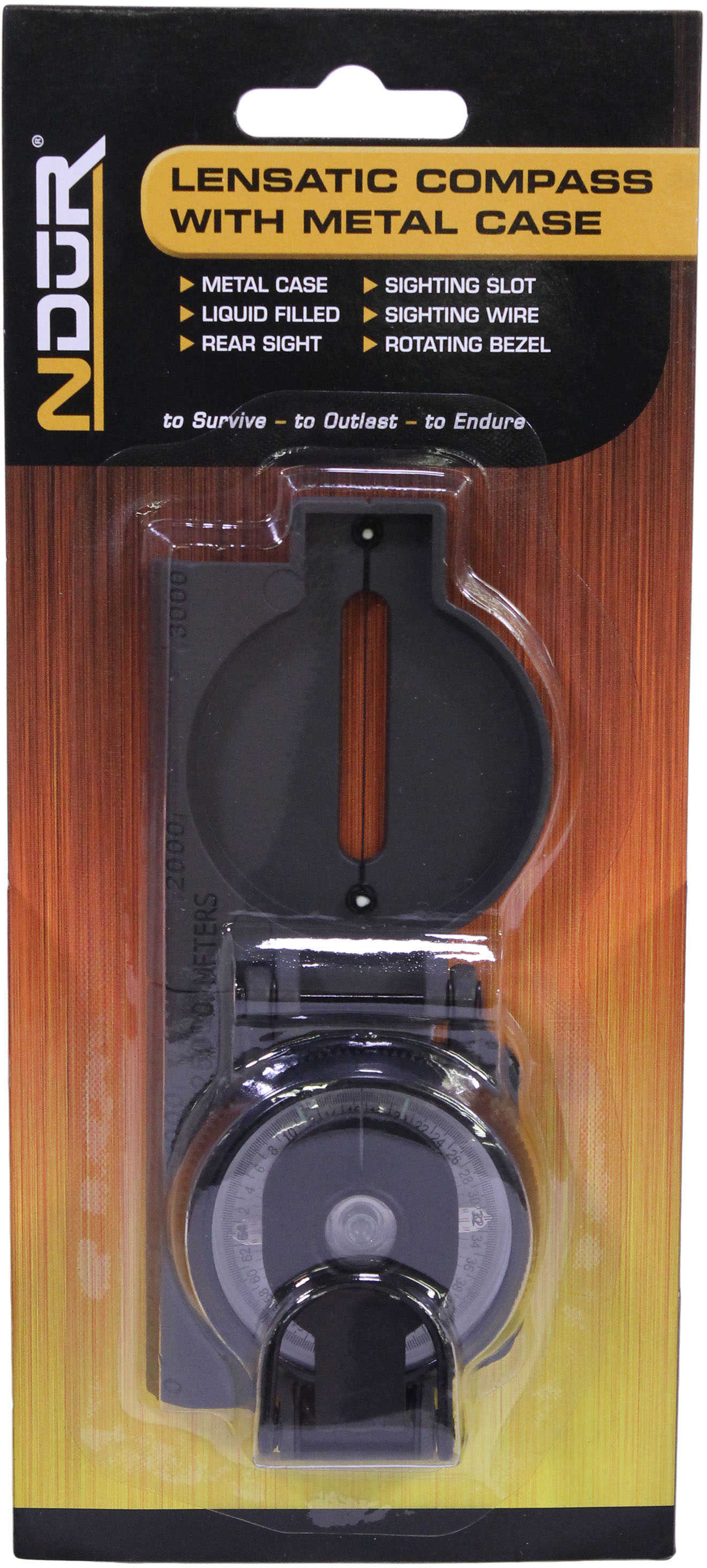 ProForce Lensatic Compass With Metal Case Md: 51500