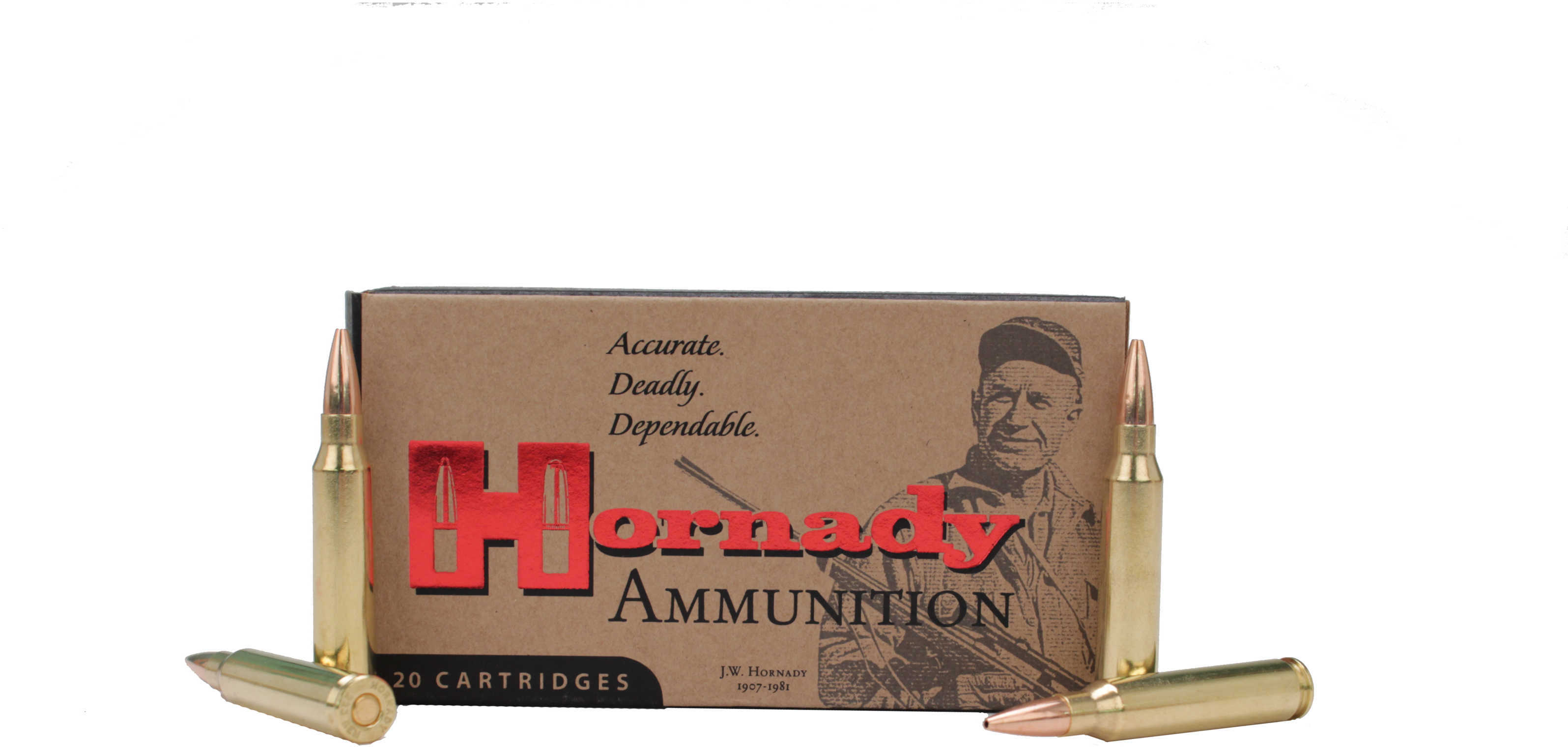 223 Remington 20 Rounds Ammunition Hornady 68 Grain Hollow Point Boat Tail