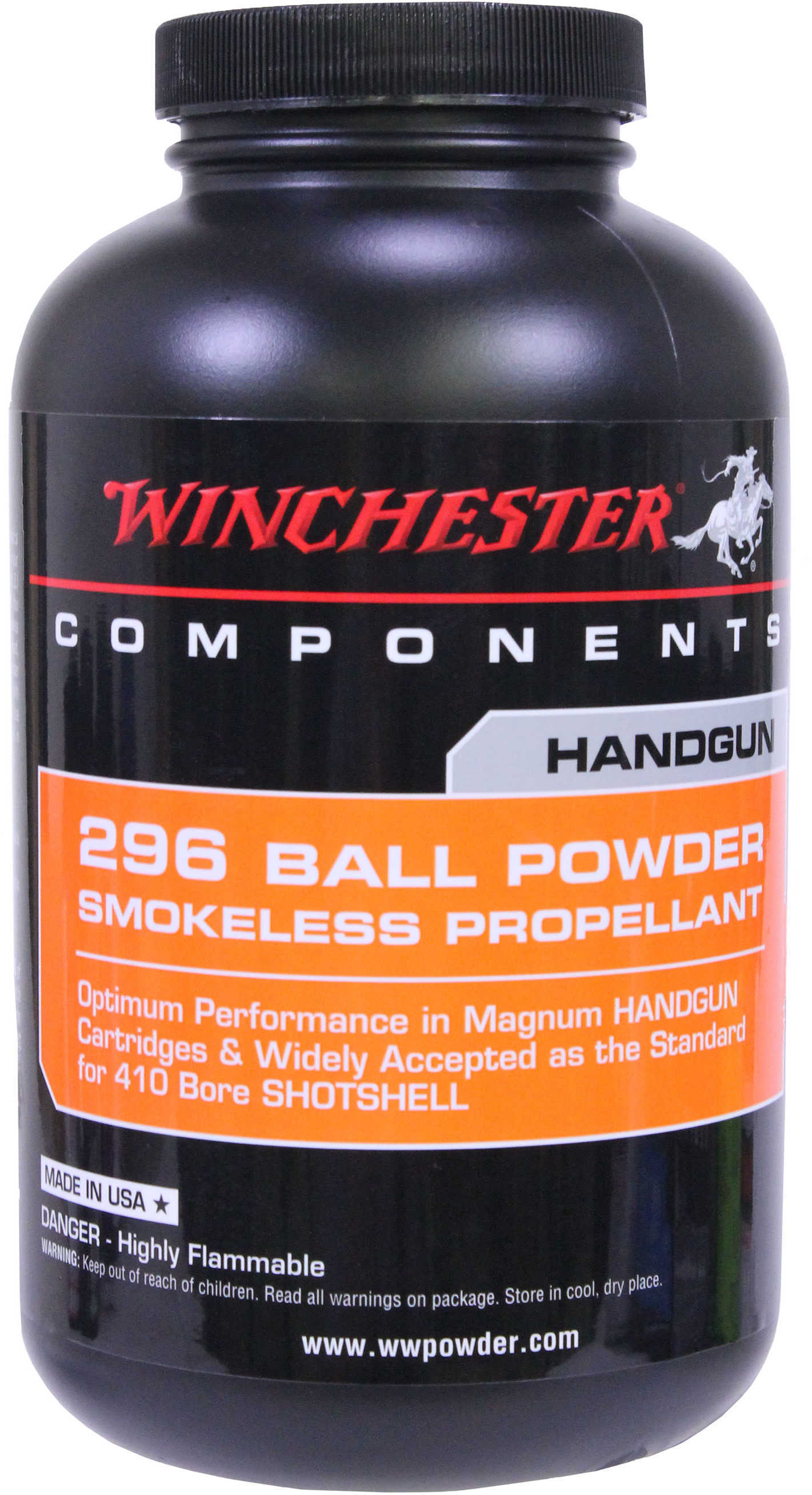 Winchester Powder 296 Smokeless 1 Lb