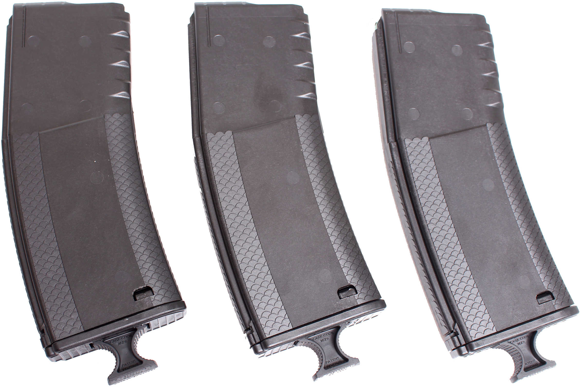 Troy Industries BattleMag 30 Round 3 Pack Black SMAG-3PK-00BT-00