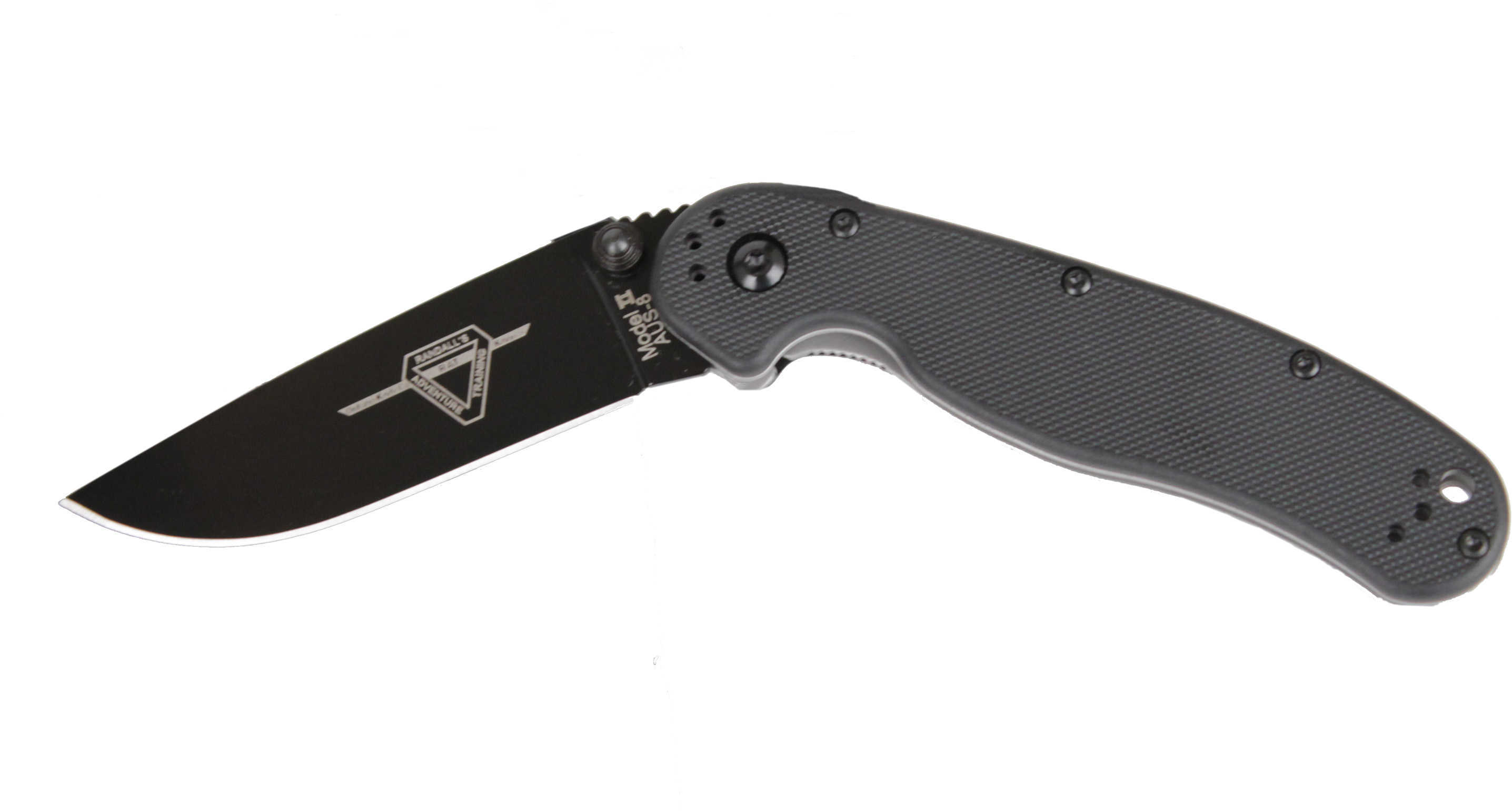 Ontario Knife Company RAT Model II Folder BP, Black Handle 8861