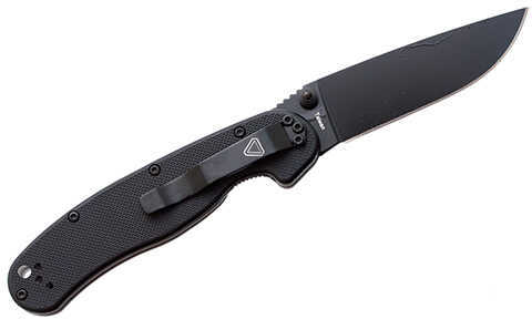 Ontario Knife Company RAT Model II Folder BP, Black Handle 8861