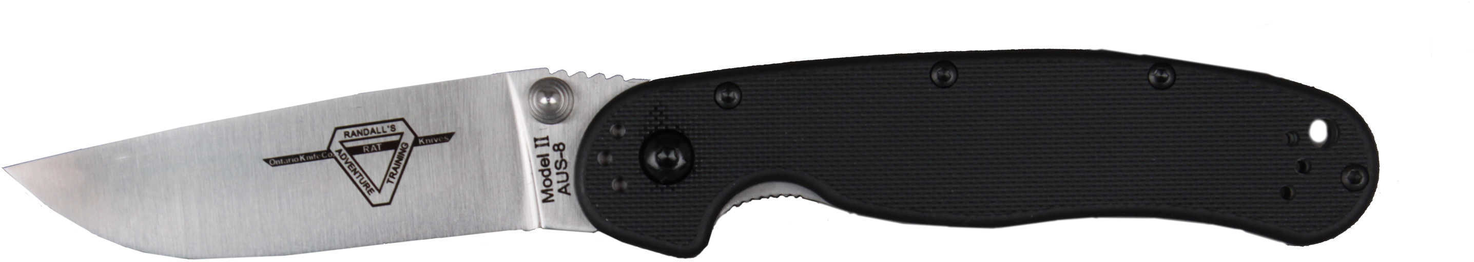 Ontario Knife Company RAT Model II Folder SP, Black Handle 8860