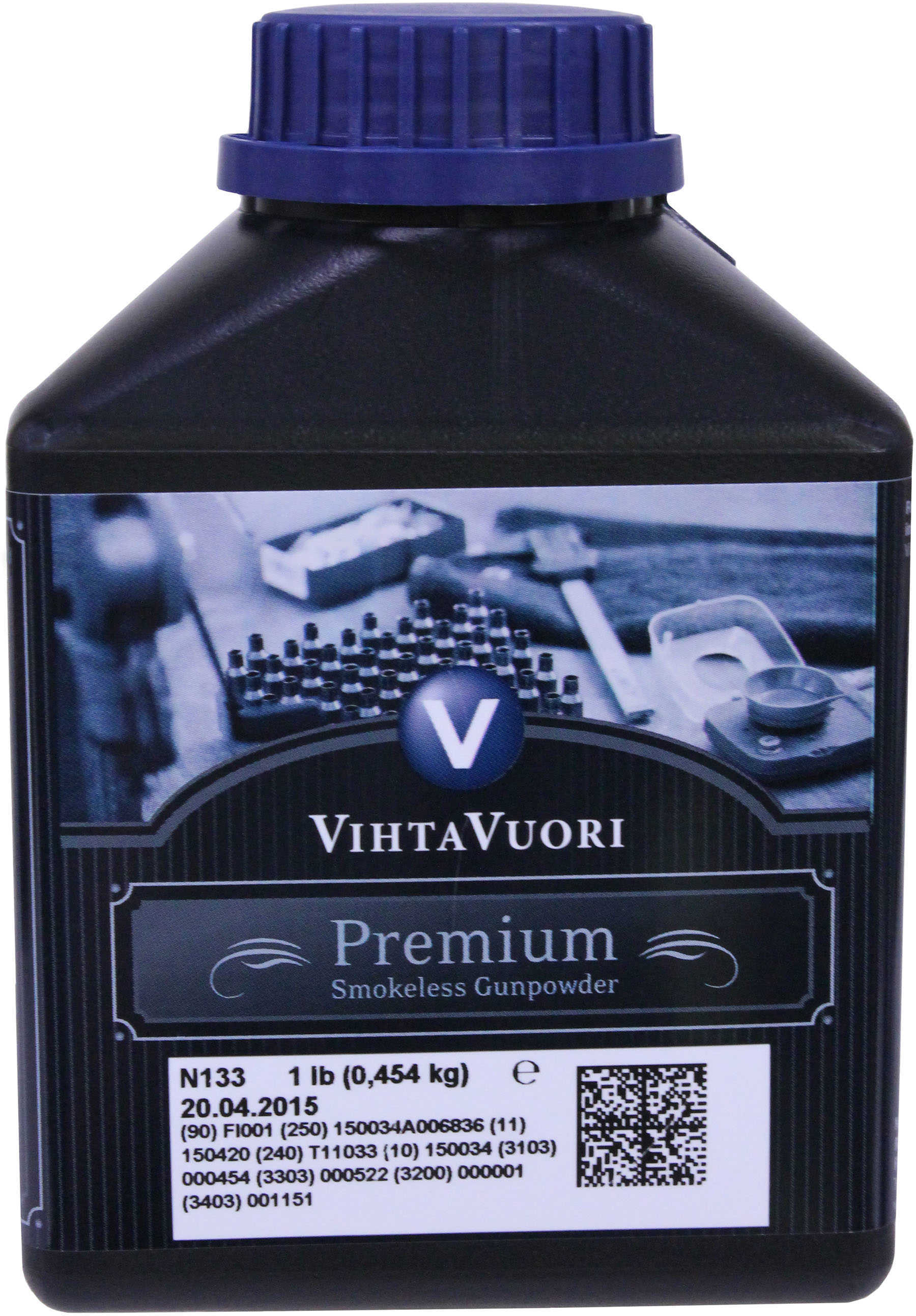 VihtaVouri N133 Smokeless Rifle Powder 1 lb Container Md: N1331