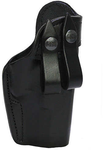 Front Line Frontline Inner Waistbane Leather Holster with Belt Loops for Glock 30, Black, Right Hand Md: FL2279-BK