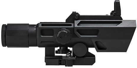 NcStar ADO 3-9x42mm Scope, P4 Sniper Reticle with Flip Up Red Dot Optic, Black Md: VADOBP3942G