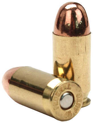 45 ACP 50 Rounds Ammunition Federal Cartridge 230 Grain Full Metal Jacket