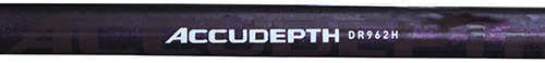 Daiwa AccuDepth Trolling Rod 96" Length 2 Piece 12-30 lb Line Rate Heavy Power Regular Action Md: