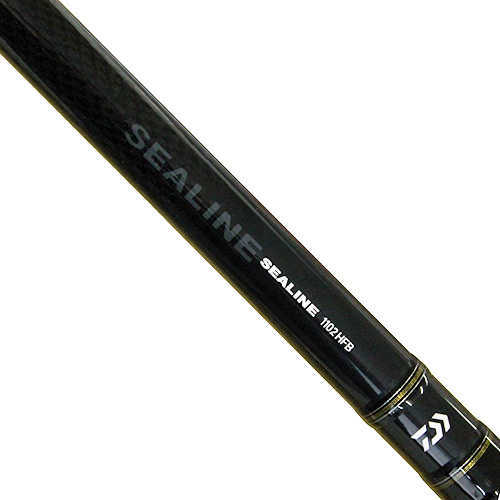 Black Surf SLS Rod Daiwa Sealine SLSA1102HFB 20-50 lb Test