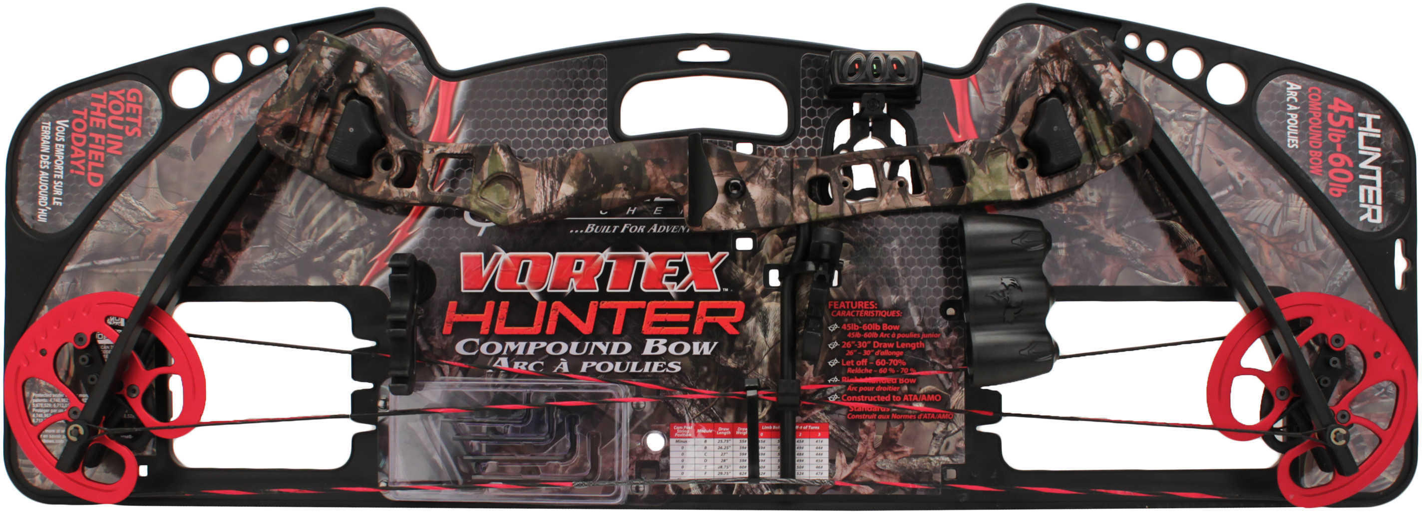 Barnett Vortex Hunter Youth Archery Bow, 45-60 lbs 1104