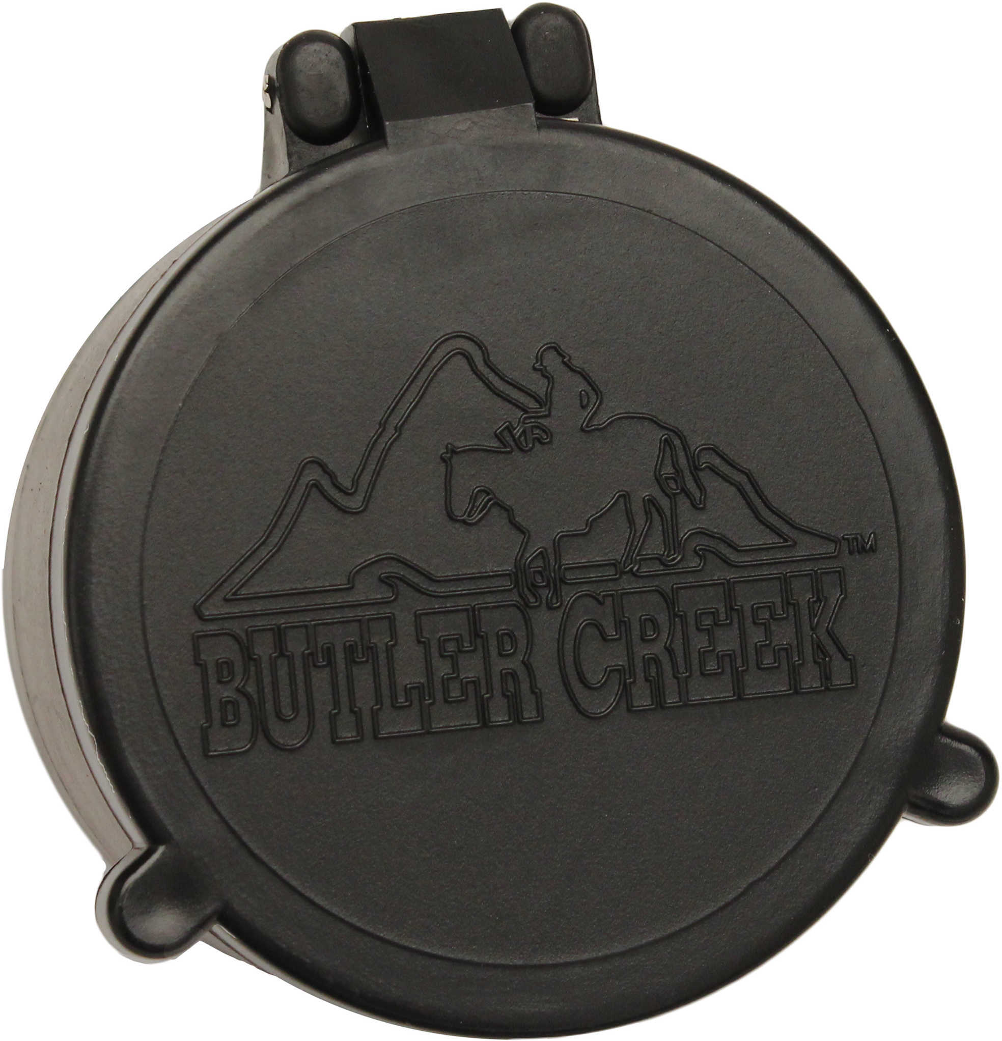 Butler Creek Flip-Open Scope Cover Fits 1.22" Objective Size 2 Black MO30020