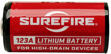 Surefire Battery Cr123a Lithium 12/Pack Box Red Surefire12-bb