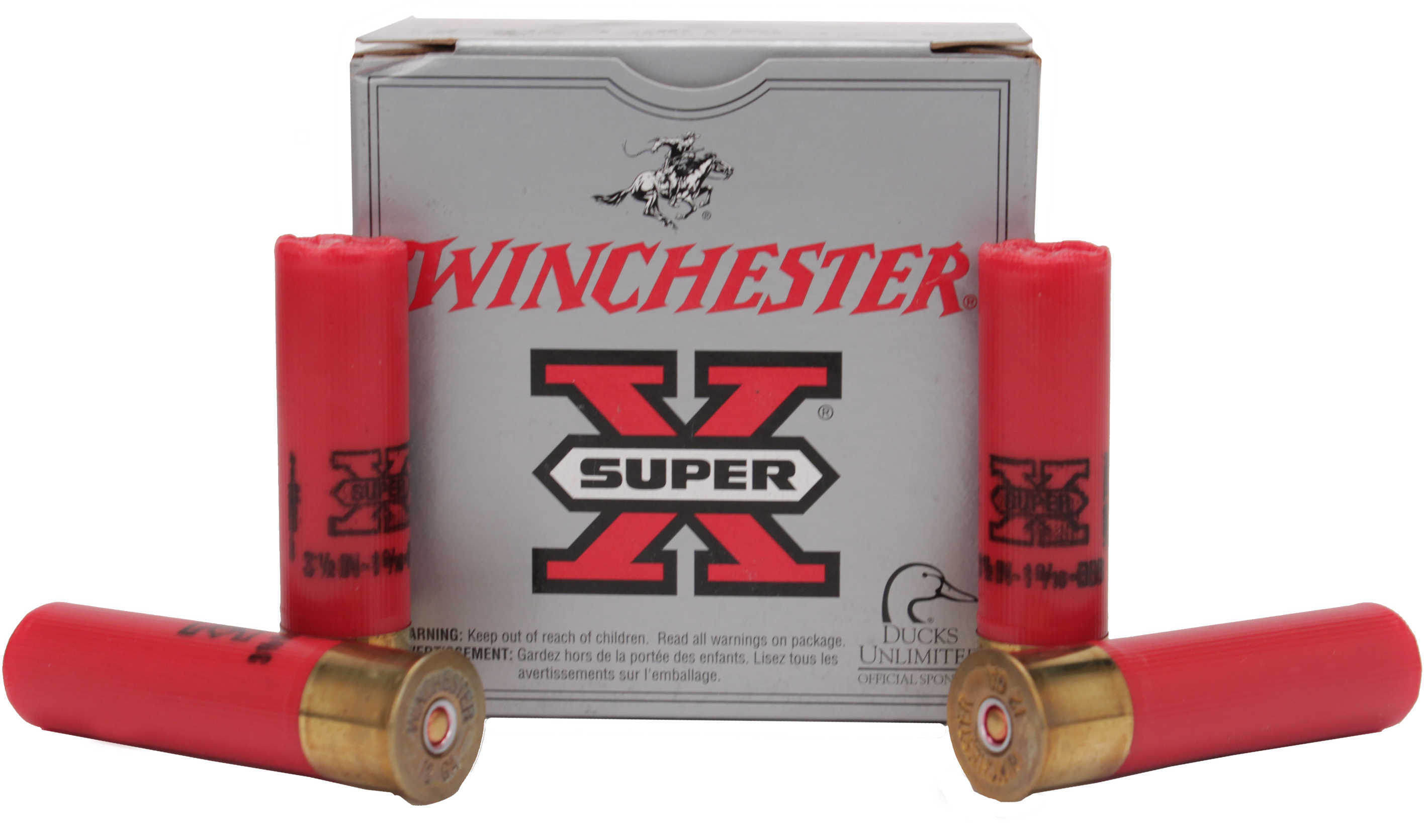 12 Gauge 25 Rounds Ammunition Winchester 3 1/2" 1 9/16 oz Steel #BBB